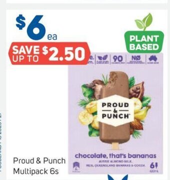 Foodland Proud & Punch Multipack 6s offer