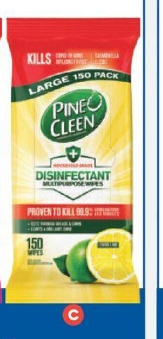 Foodland Pine o Cleen Wipes 150 Pack offer
