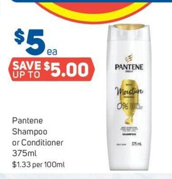 Foodland Pantene Shampoo or Conditioner 375ml offer