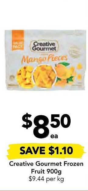 Drakes Creative gourmet frozen fruit 900g offer