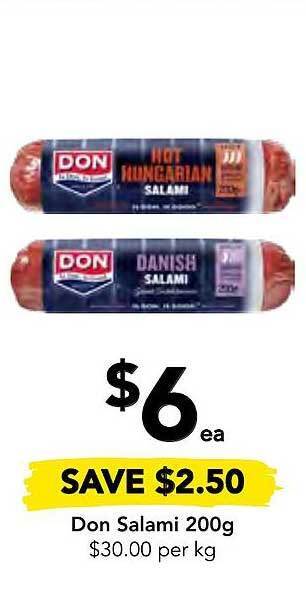 Don salami 200g