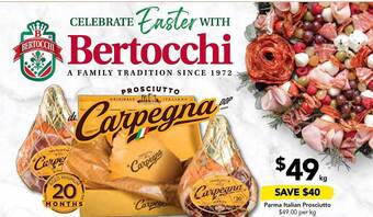 Drakes Parma italian prosciutto offer