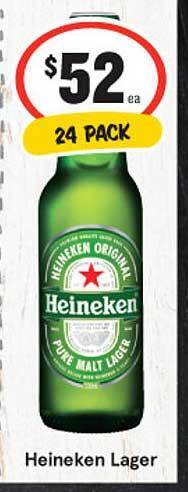 IGA Heineken lager offer