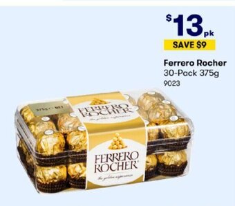 BIG W Ferrero Rocher 30-Pack 375g offer