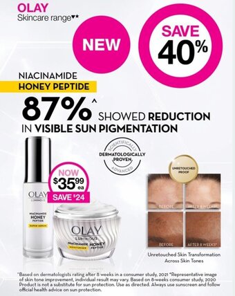 Priceline Olay Skincare Range offer