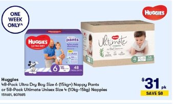 BIG W Huggies offer