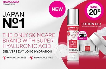 Priceline Hada Labo Skincare Range offer