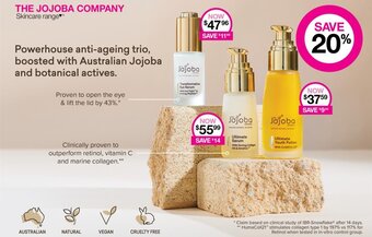 Priceline The Jojoba Company Skincare Range offer