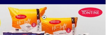 BIG W Tontine 2-Pack Hi-Loft Standard or European Pillows offer