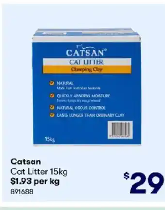 BIG W Catson Cat Litter 15kg offer