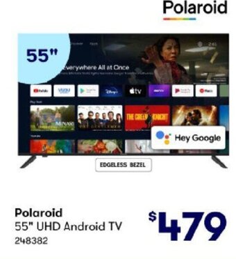 BIG W Polaroid 55" UHD Android TV offer