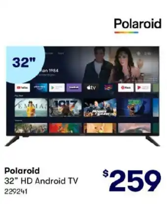BIG W Polaroid 32" HD Android TV offer