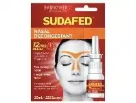 Pharmacy Direct Sudafed Nasal Spray Pump 20m offer
