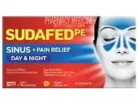 Pharmacy Direct Sudafed PE Sinus Day & Night 24 Tablets offer