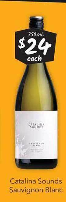 Cellarbrations Catalina sounds sauvignon blanc offer