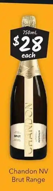 Chandon nv brut range