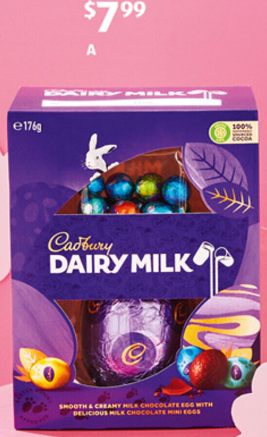 Cadbury Dairy Milk Gift Box 176g offer at ALDI