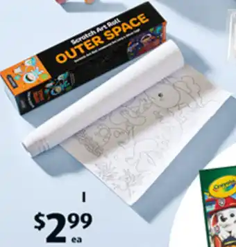 ALDI Colouring or Art Rolls offer