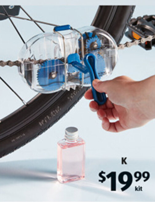 Bicycle Chain Cleaning Kit offer at ALDI