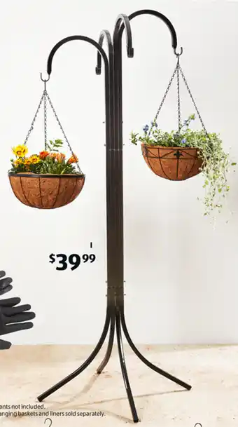 ALDI 4-Arn Hanging Basket Tree offer