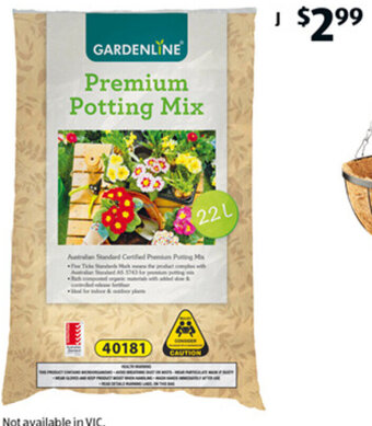ALDI Premium Potting Mix 22L offer
