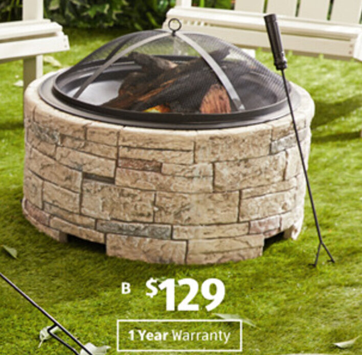 StoneLook Fire Pit offer at ALDI
