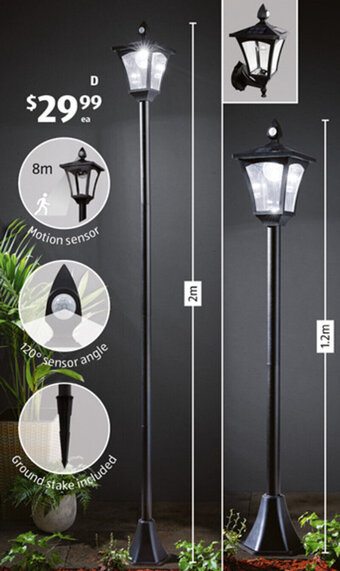 ALDI Solar Wall/Post Light or Post Light offer