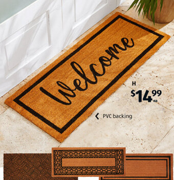 ALDI Extra Large Coir Mat offer