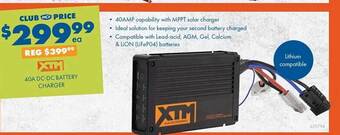 BCF Xtm 40a dc-dc battery charger offer