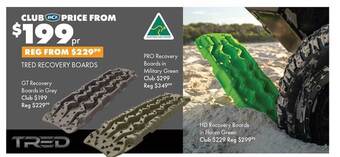 BCF Tred recovery boards offer