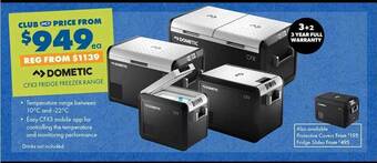 BCF Dometic cfx3 fridge freezer range offer