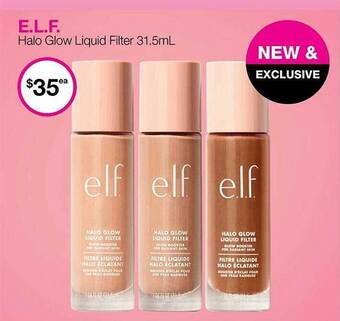Priceline E.l.f. halo glow liquid filter 31.5ml offer