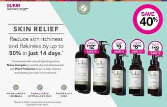 Priceline Sukin skincare range offer