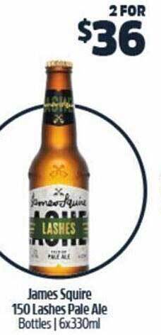James squire 150 lashes pale ale
