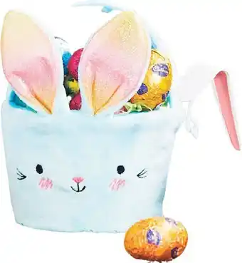 Woolworths Easter plush basket offer