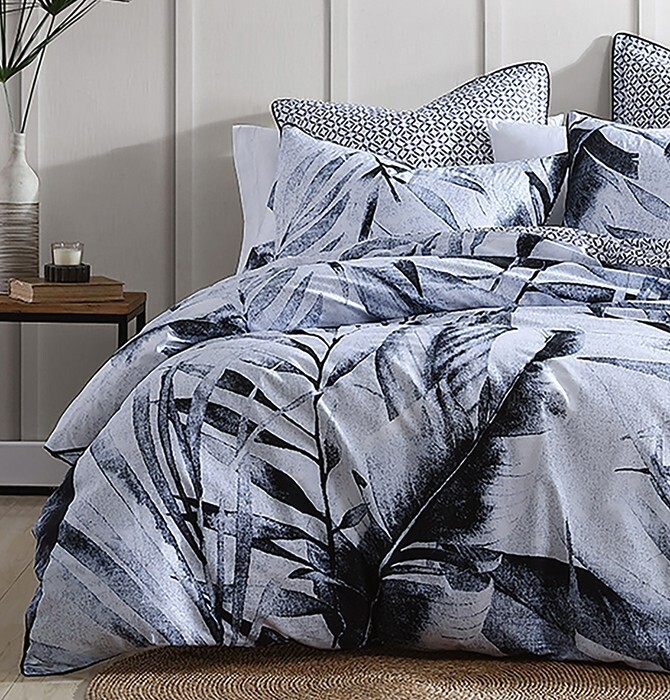 Logan & mason matira quilt cover set offer at Spotlight