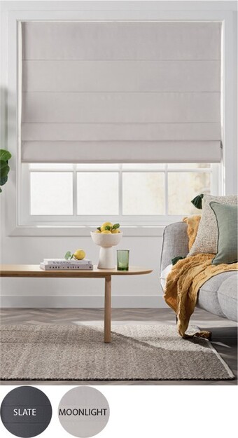 Spotlight 50% off cove blockout roman blinds offer