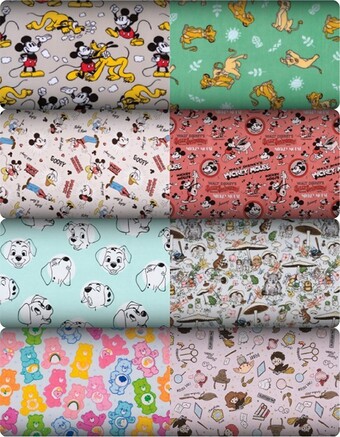 Spotlight All licensed fabrics offer