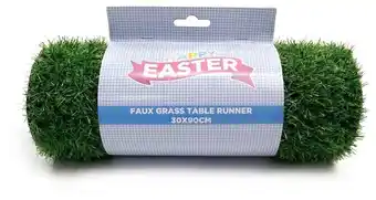 Spotlight 30% off happy easter faux grass table runner offer