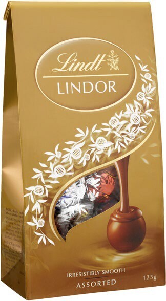 BIG W Lindt lindor assorted bag 125g offer