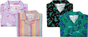 BIG W Brilliant basics kids flannelette pyjama sets offer