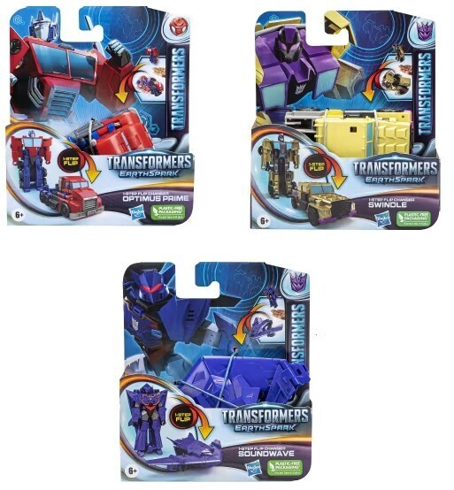 Transformers earthspark 1step flip changer action figure assorted