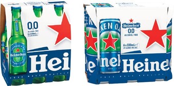 Woolworths Heineken 0.0 bottles or cans 6 x 330ml offer
