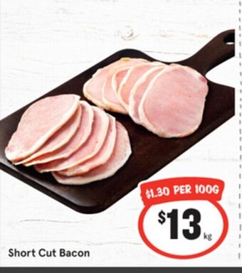IGA Short cut bacon offer