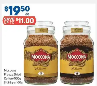 Foodland Moccona freeze dried coffee offer