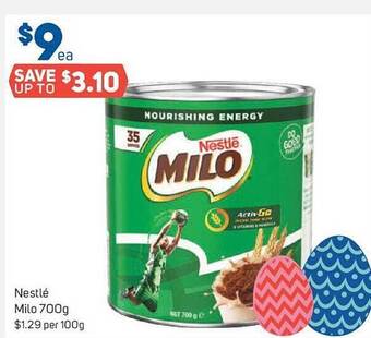 Foodland Nestlé milo offer