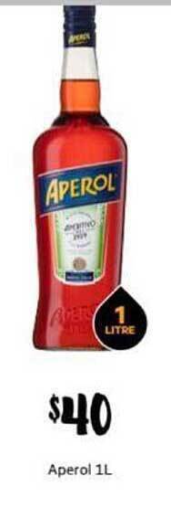 First Choice Liquor Aperol offer