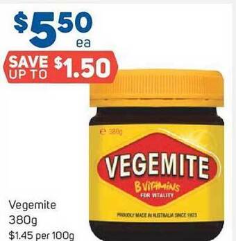 Foodland Vegemite offer