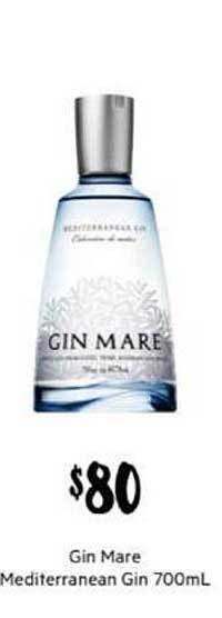 First Choice Liquor Gin mare mediterranean gin offer