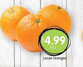 Spudshed Loose oranges offer